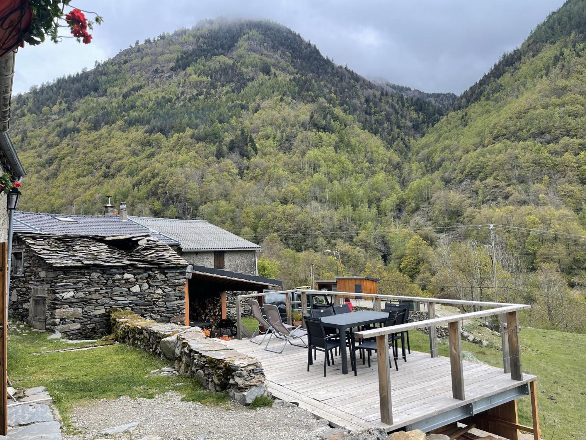 Grange Renovee, Pyrenees Ariegeoises, Gite Haute Ariege Auzat Exterior foto
